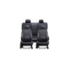 Set Huse Scaune Auto pentru Opel Corsa - Deluxe Boss, piele ecologica, negru, 11 piese, Deluxeboss