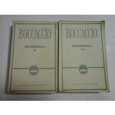 DECAMERONUL ( 2 vol ) - GIOVANNI BOCCACCIO