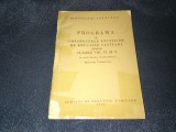 Cumpara ieftin PROGRAMA SI CONSPECTELE LECTILOR DE EDUCATIE SANITARA PENTRU CLASELE VIII 1956