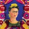 Self Portrait, the Frame by Frida Kahlo 1000-Piece Puzzle