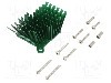 Radiator extrudat, aluminiu, 40mm x 38mm, verde, Advanced Thermal Solutions - ATS-1040-C1-R0