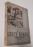 Carte veche D Russo studii istorice greco-romane volum 2