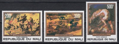 Mali 1978 - 400 de ani de la nașterea lui Peter Paul Rubens, PA, MNH foto
