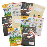 Set 10 Caiete Studențești A4, 48 File, Dictando, Copertă Policromie - Ideal Școală/Birou