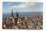 FA129 -Carte Postala- ELVETIA - Lausanne-Ouchy . La Cathedrale et la Cite, necirculata