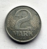 Germania 2 Mark 1981 marci RDG km # 48 moneda aluminiu tiraj mic rara
