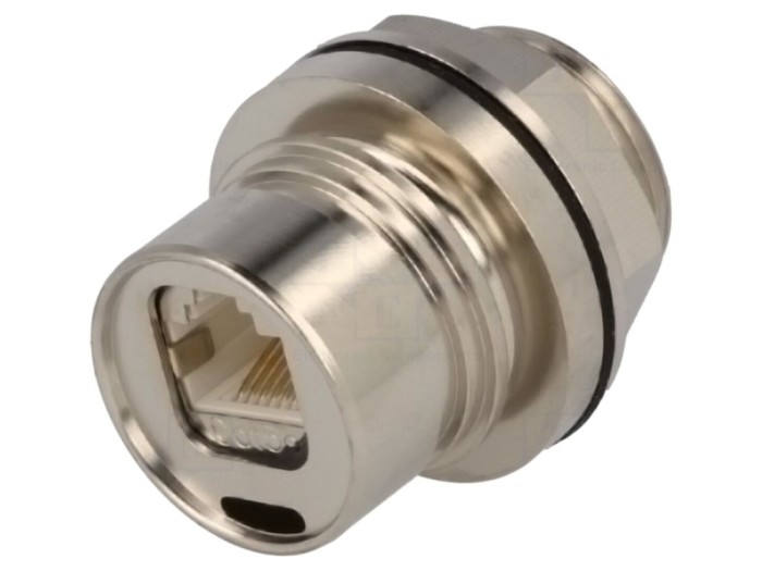 Conector RJ45 ecranat Push-Pull Cat 5e