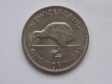 ONE FLORIN 1964 NOUA ZEELANDA