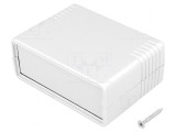 Carcasă ABS gri cu panou 89mm X 64mm Y 36mm Z