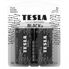 Set 2 baterii alcaline D LR20 TESLA BLACK1.5V
