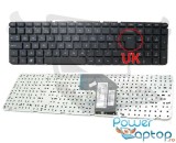 Tastatura HP Pavilion G6 2020 layout UK fara rama enter mare, Pavilion G6 2030 layout UK fara rama enter mare