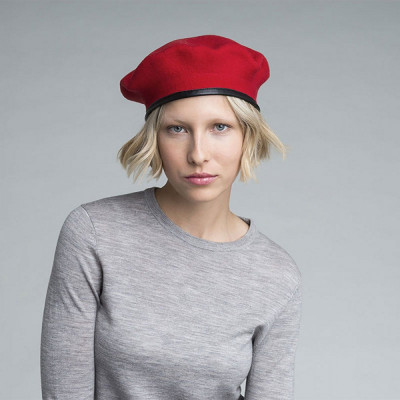 Bereta Kangol Wool Monty Rosu (Masura : M,XL) - cod 974543563 foto