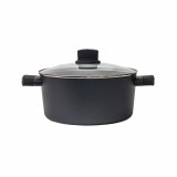 Oala cu capac de sticla, ECO cu diametru de 24 cm, capacitate 3L / ZLN 0843