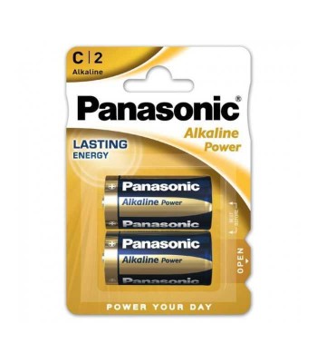 Panasonic baterii alcaline C (LR14) Alkaline Power Bronze 2buc foto