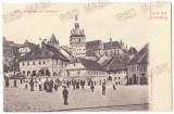 1332 - SIGHISOARA, Mures, Market, Romania - old postcard - unused, Necirculata, Printata