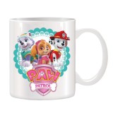 Cana alba personalizata Patrula catelusilor, Paw Patrol , INOVATIX&reg;. 330ml