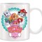 Cana alba personalizata Patrula catelusilor, Paw Patrol , INOVATIX&reg;. 330ml