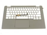 Carcasa superioara palmrest Laptop 2in1, Dell, Latitude 7400, 72WX4, 0H96V7, AM2CD000232, argintie