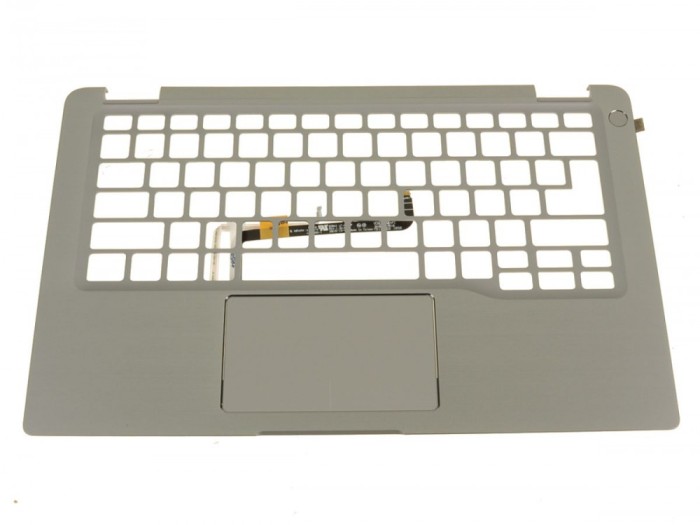 Carcasa superioara palmrest Laptop 2in1, Dell, Latitude 7400, 72WX4, 0H96V7, AM2CD000232, argintie