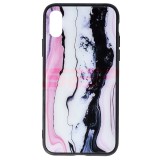 Husa iPhone XS, TPU + Sticla, Design 09, Protectie Premium