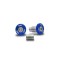 Capete ghidon 29 mm 4MX albastre