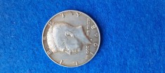 SUA USA HALF DOLLAR 1968 argint
