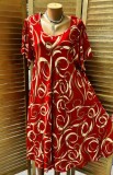 Rochie din Vascoza cod RV 0008 - 54Marimea, Yves