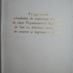 Programul schimbului de experienta organizat de catre Departamentul Agriculturii de Stat cu directorii complexelor de crestere si ingrasare a porcilor