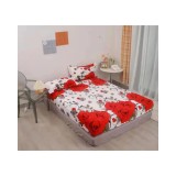 Cumpara ieftin Husa de Pat Cocolino cu Elastic + 2 Fete de Perna pentru Pat Dublu - XIA301