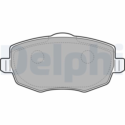 DELPHI LP2064 set placute frana,frana disc foto