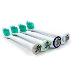 Rezerve mini de periuta de dinti electrica Pebadent ProResults HX6024 compact pentru Philips Sonicare, 4 buc foto