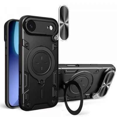 Husa pentru Apple iPhone 17 Air, Techsuit, CamGuard Pro, Neagra foto