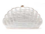 Poseta ALDO alba, SHESHELL 110, din pvc