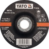 DISC SLEFUIT METAL 125X6X22MM