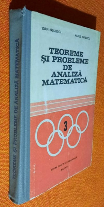 Teoreme si probleme de analiza matematica - Radulescu 1982