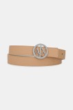 Armani Exchange curea cu două fețe culoarea maro, 941118 0A877