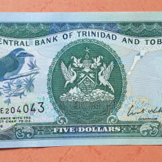 5 Dolari 2006 - Bancnota Trinidad and Tobago - 5 Dollars - piesa SUPERBA - UNC