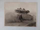 Fotografie militaria veche tanc Centurion,&nbsp;1958, 24x18cm, Het. Boskamp Amersfoort