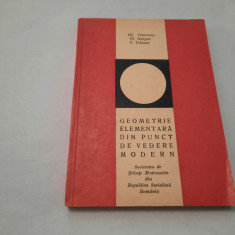 Geometrie elementara din punct de vedere modern - Gh. Vranceanu -RF10/3