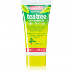 Beauty Formulas Tea Tree gel calmant de curatare impotriva imperfectiunilor pielii 30 ml