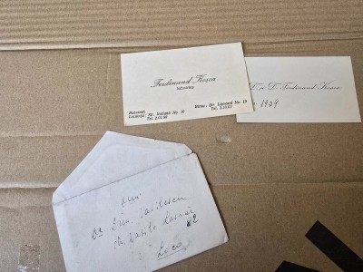 Carti de vizita Ferdinand Kosca foto