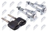 Set incuietoare usa fata Skoda Octavia II 2004-; stanga = dreapta, cu doua chei; 107837167KT; NTY, aftermarket