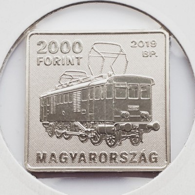 2829 Ungaria 2000 Forint 2019 Kand&amp;oacute; K&amp;aacute;lm&amp;aacute;n (tiraj 4.000) proof foto