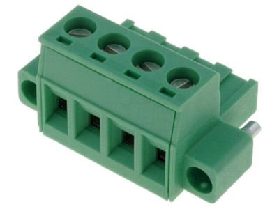 Conector regletă deconectabilă 4 piste 5,08mm foto