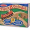 Tren lemn si Circuit 8 Melissa and Doug
