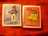 Serie RFG 1966 - Congres Filatelic FIP, 2 valori, Nestampilat