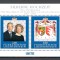 Liechtenstein.1992 Nunta de Argint Principele Hans Adam II/Principesa M. SL.236