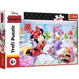 Puzzle Trfel Minnie Mouse O zi cu cei mai buni prieteni, 160 piese, Lean 26381
