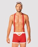 Costum Craciun Sexy Mr Claus, Rosu, L/XL