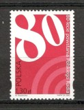 Polonia.2005 80 ani Radioul MP.456, Nestampilat